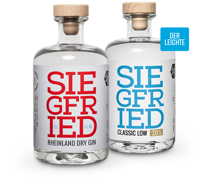 Siegfried - hello different to - Say Gin Drink Siegfried